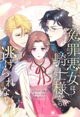 Cover image of The Framed Villainess Can’t Run from the Knight!