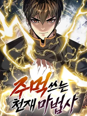 Cover image of The Genius Mage Who Uses His Fists